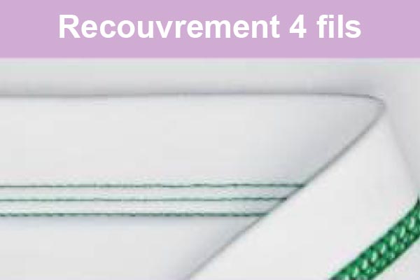 Recouvrement 4 fils - Juki MCS-1800