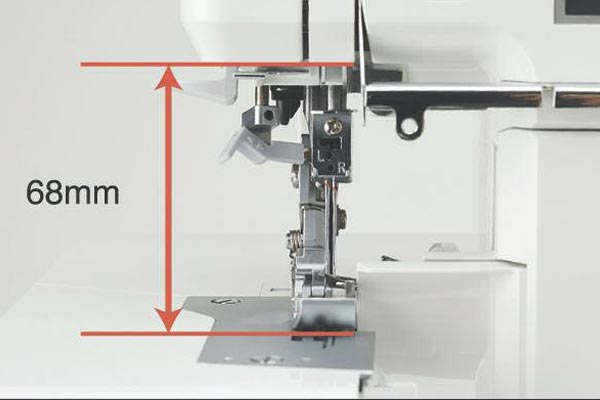 Esapce de couture de la surjeteuse Juki MO-3500 Sumato