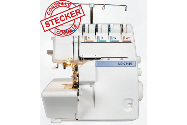 Surjeteuse Juki MO-734DE conseillée Stecker