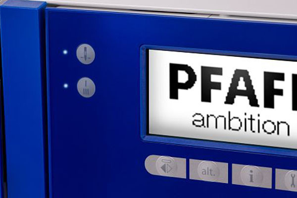 Écran ACL PFAFF® - Machine à coudre Pfaff Ambition 610