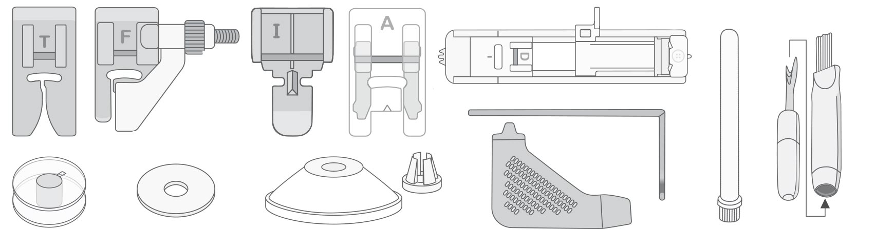 Accessoires Singer Elite ME457