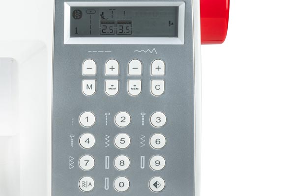 Sélection des points - Machine à coudre Veritas Bessie