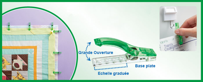Pinces Prodige rouges Clover - 10 pièces