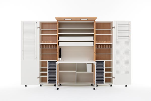 Meuble Cubo Sew-Flex Hêtre Naturel RMF