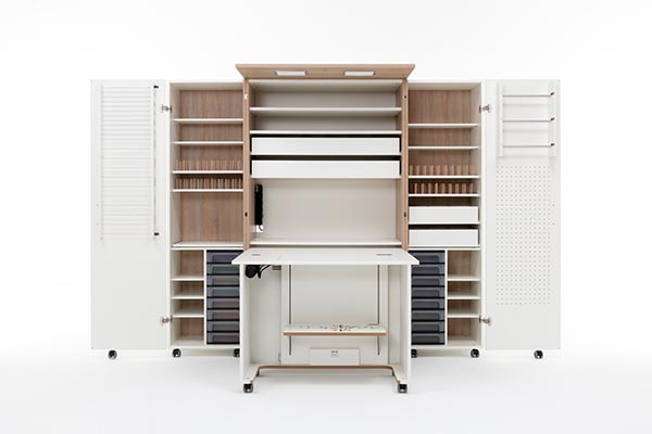 Meuble Cubo Sew-Master Chêne Naturel RMF
