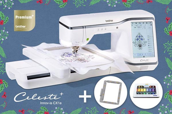 Coffret ETS22 et cadre à broder MF300 offerts