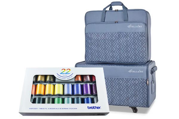 Trolley et coffret de fils ETS22 offerts