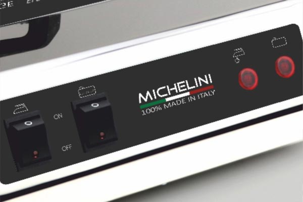Commandes de la centrale vapeur Michelini Prestige Elegance