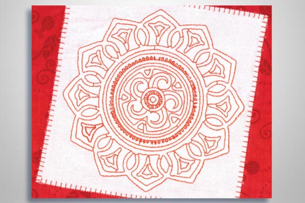 Conversion en Redwork avec le logiciel Janome Artistic Digitizer 2