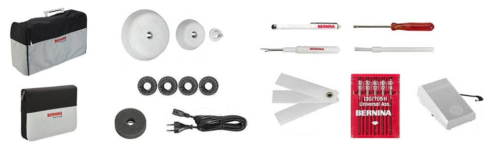 Accessoires de la machine à coudre Bernina 435 Black Edition