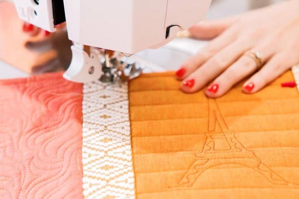 Motifs de quilt personnalisables avec la Bernina 770QE PRO