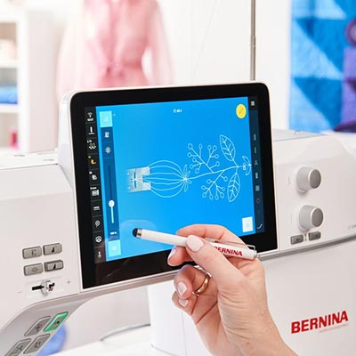 Choisissez ou créez votre point avec la Bernina 990