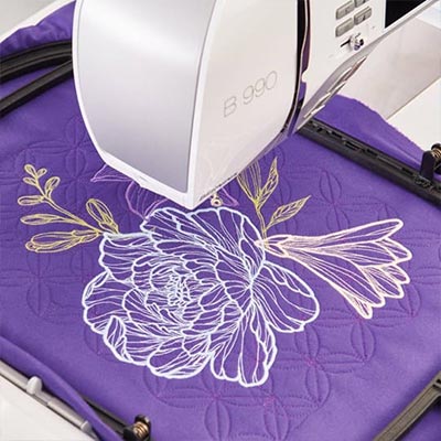 Nouveau module XL de broderie haut de gamme<