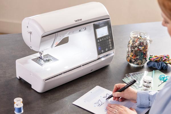 My Custom Stitch sur la Brother Innovis 1150 Inventio