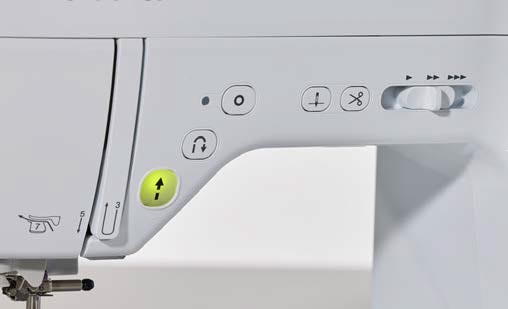 Commandes centralisées de la Brother Innovis F560