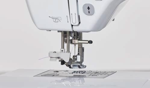 Système d'enfilage de l'aiguille de la Brother Innovis F560