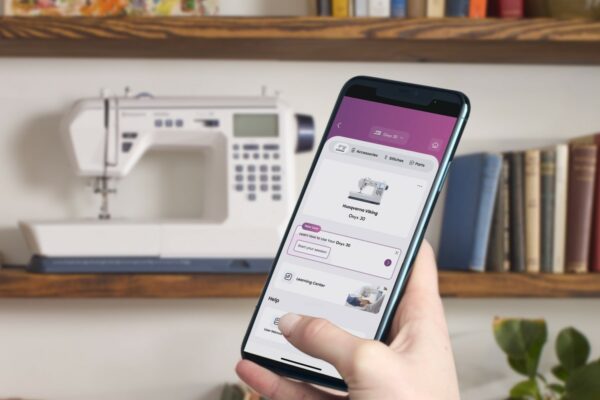 L’application mySewnet compatible Husqvarna Onyx 30