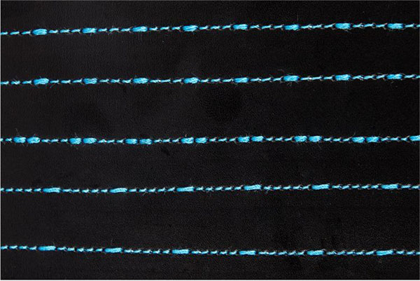 Points de couture modifiables sur la machine à coudre double entraînement Jack H7