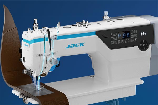 Technologie de contrôle du fil à résistance réduite sur la machine à coudre Jack H7