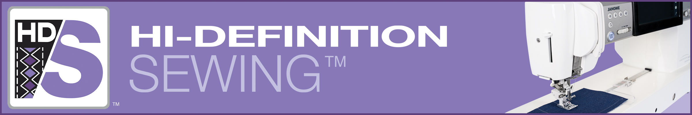 Hi-Definition Quilting Janome Continental M8 Professional