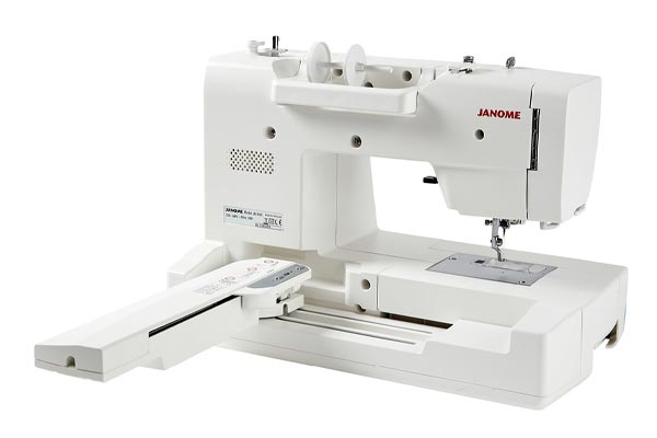 Design compact de la machine à broder Janome MC100e