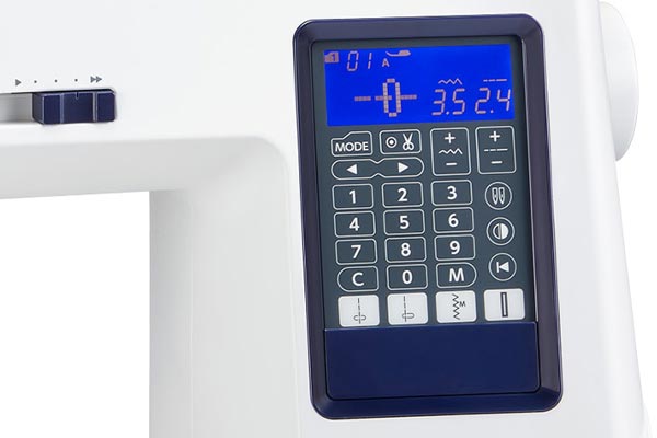 Interactivité et commandes - Janome Skyline S3 Edition anniversaire