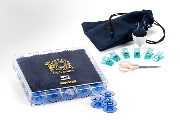 Coffret cadeau du 10e anniversaire Janome Skyline