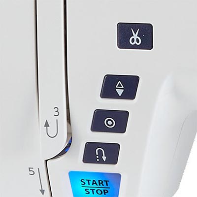 Coupe-fil automatique - Janome Skyline S6 Edition anniversaire