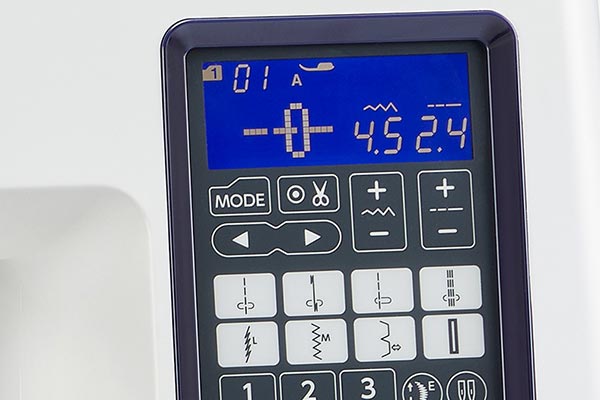 Interactivité et commandes - Janome Skyline S6 Edition anniversaire