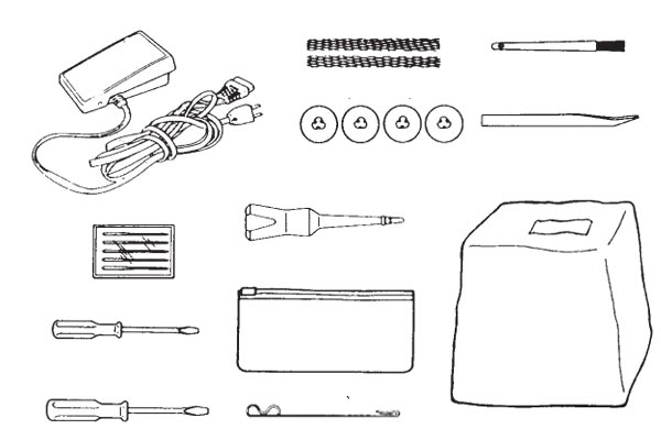 Accessoires de la surjeteuse Juki MO-644D