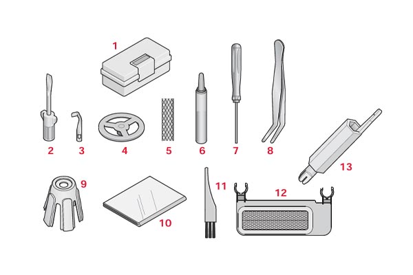 Accessoires de la surjeteuse Pfaff Hobbylock 2.5