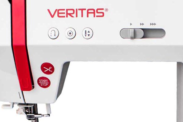 Touches d'accès rapide de la machine à coudre Veritas Marion