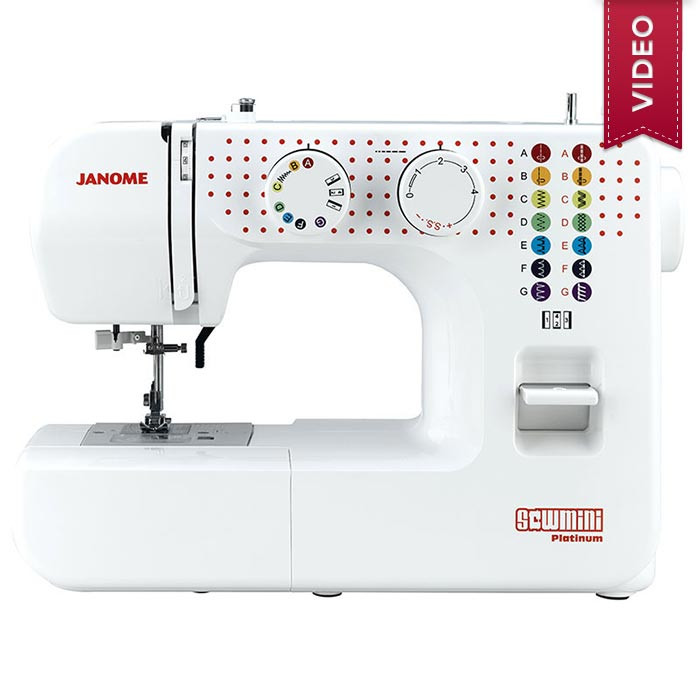 Ets Stecker | JANOME Sew Mini Platinum