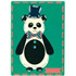 Cartes à broder Pandas de cirque lot 2