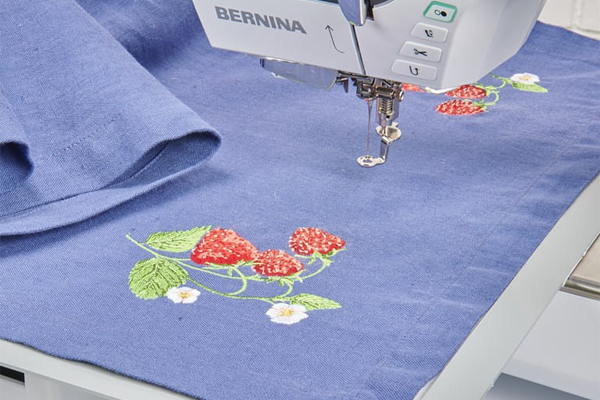 Cadre de broderie adhésif moyen 165x265mm Bernina