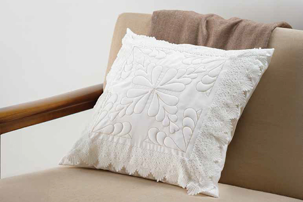 Motifs de matelassage de style trapunto