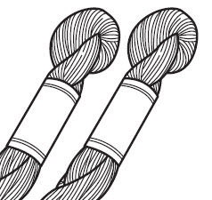 Fil de broderie
