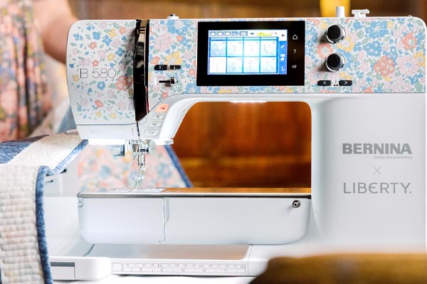 Caractéristiques de la machine à coudre Bernina 580 Liberty Edition