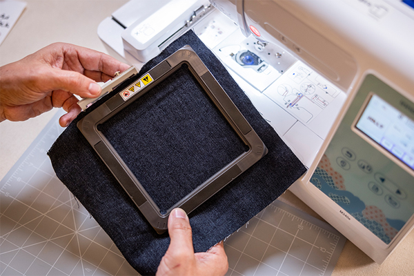 Champ de broderie de la Brother Innov-is M340e