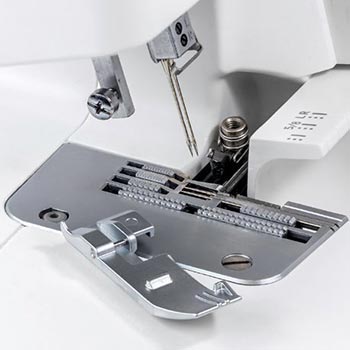 Pied de biche amélioré - Janome MyLock 554D
