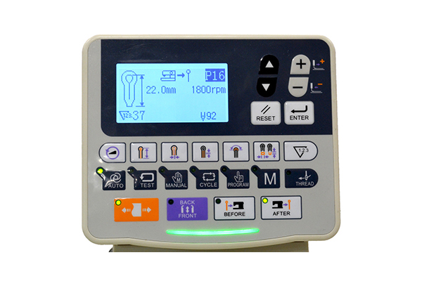 Utilisation simple de la machine à oeillet automatique industrielle Siruba BH-9820