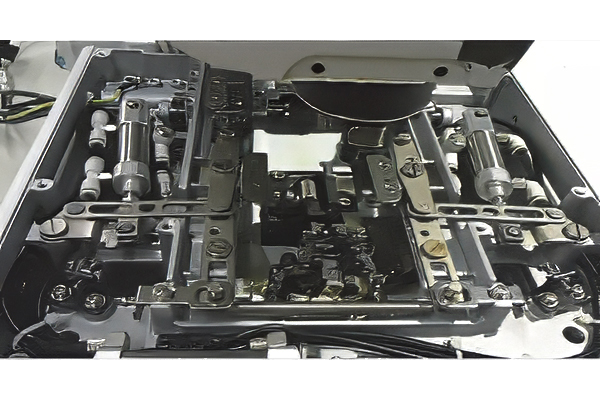 Réduction significative du bruit et des vibrations de la machine à oeillet automatique industrielle Siruba BH-9820