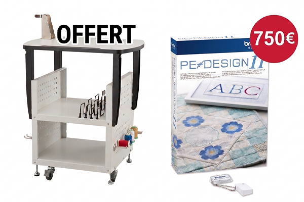 Table de rangement offerte et Offre Pe-Design 11 