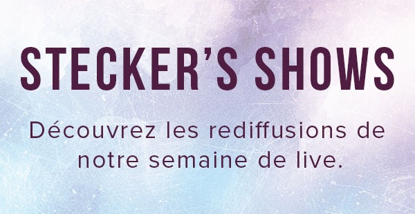 Stecker's Shows Replay
