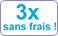 Logo paiement en 3 fois