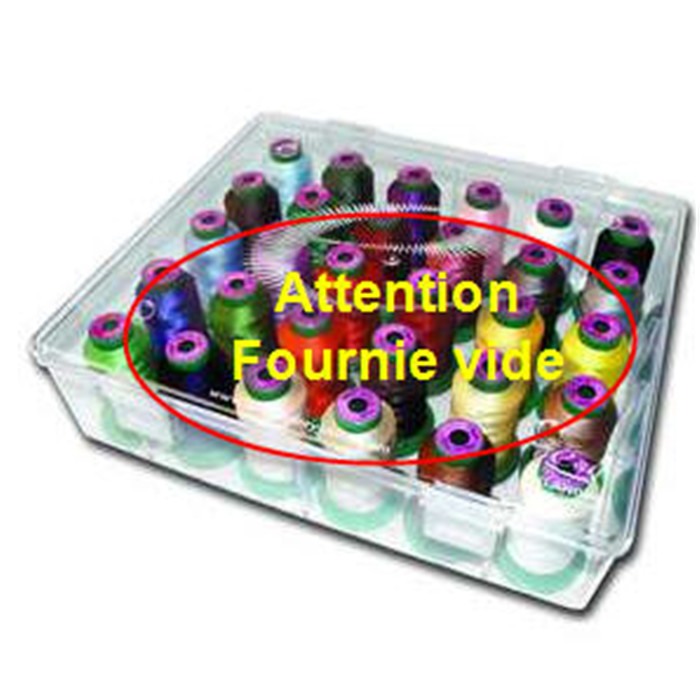 Boîte de rangement fils à broder