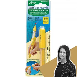 Marqueur Chaco liner jaune Clover