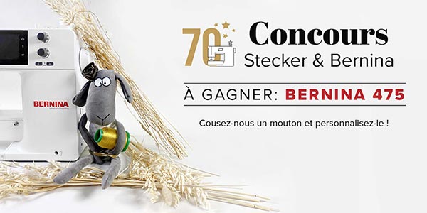 Concours Cousez un mouton - Gagnez une Bernina 475