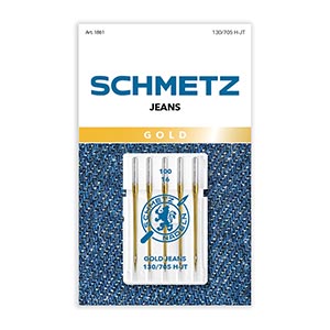 Aiguilles Schmetz pour coudre le jeans et les épaisseurs