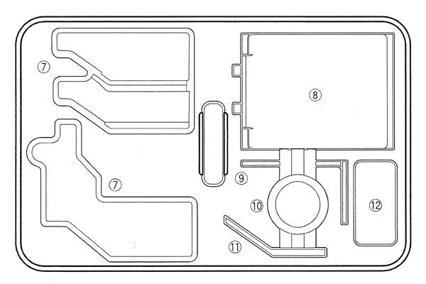 Détails du coffret d'accessoires Janome Skyline